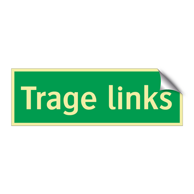 Trage links