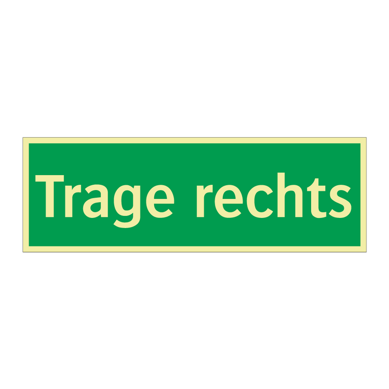 Trage rechts