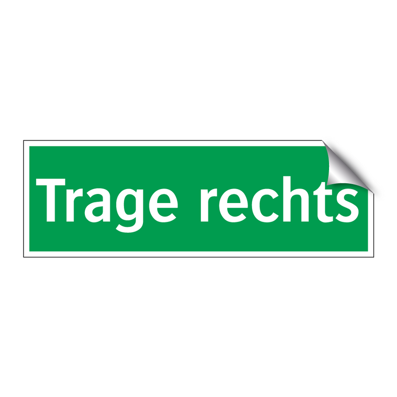 Trage rechts