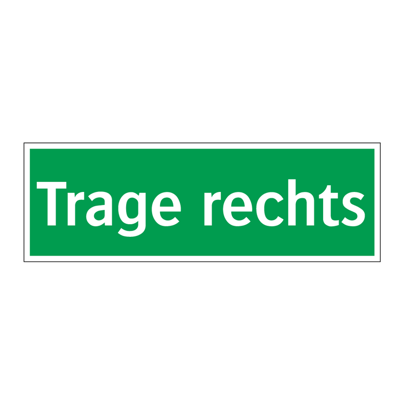 Trage rechts