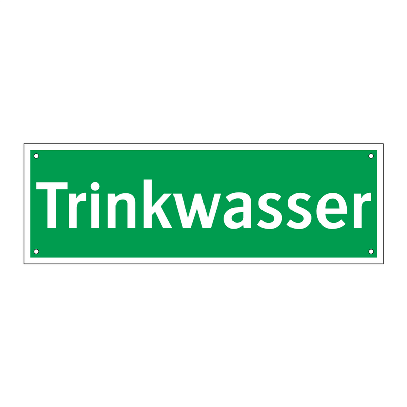 Trinkwasser