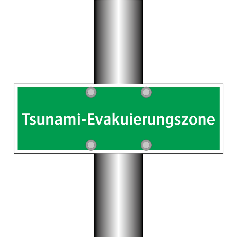 Tsunami-Evakuierungszone