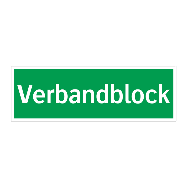 Verbandblock