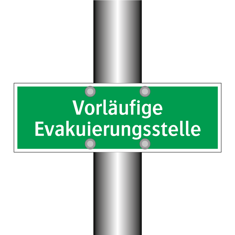 Vorläufige Evakuierungsstelle