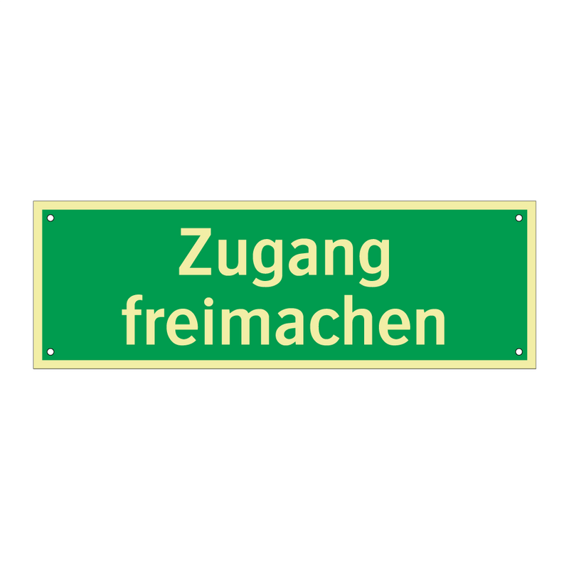 Zugang freimachen