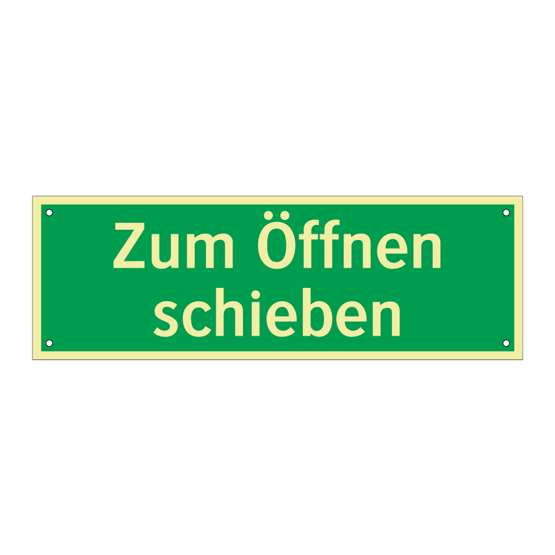 Zum Öffnen schieben