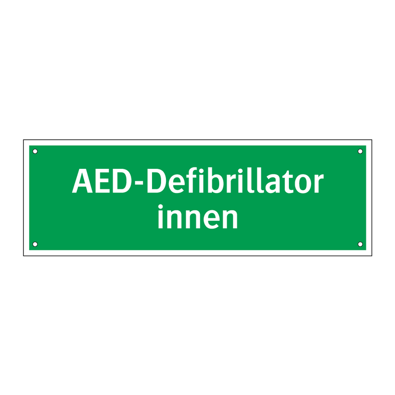 AED-Defibrillator innen