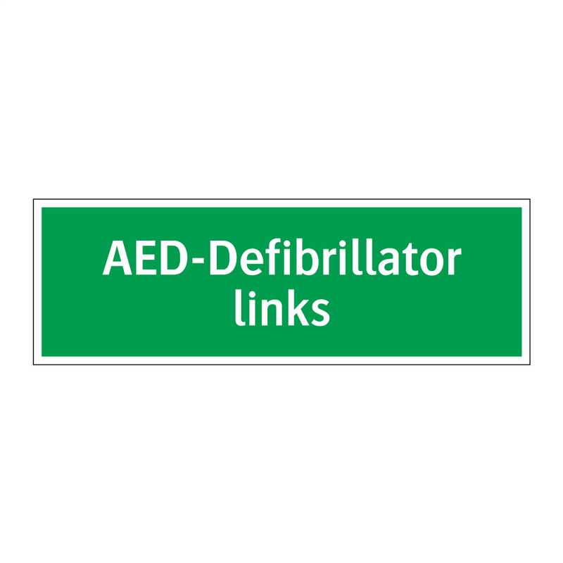 AED-Defibrillator links