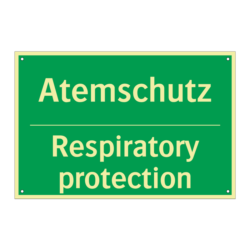 Atemschutz - Respiratory protection