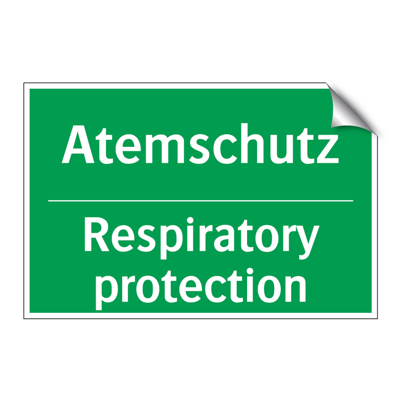 Atemschutz - Respiratory protection