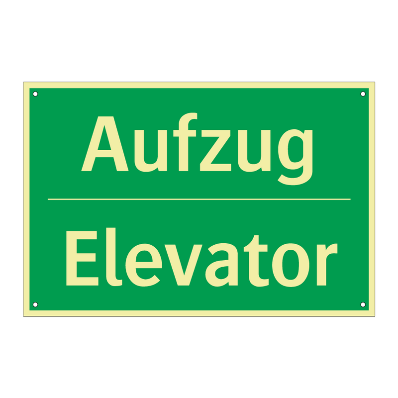 Aufzug - Elevator