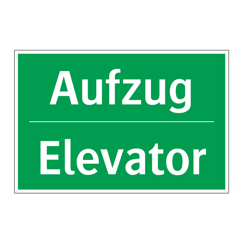 Aufzug - Elevator