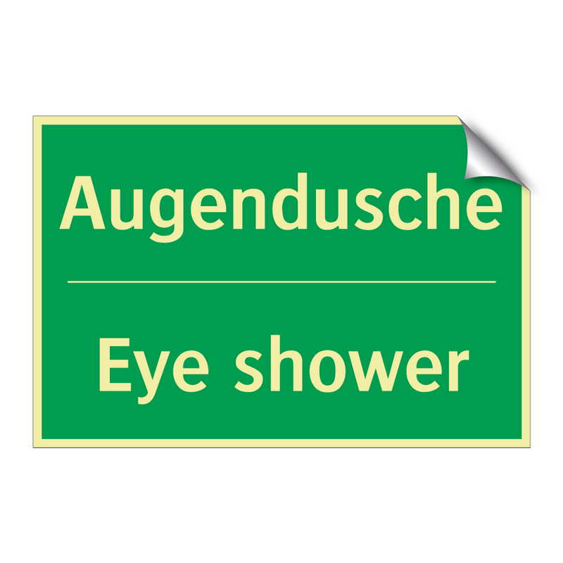 Augendusche - Eye shower