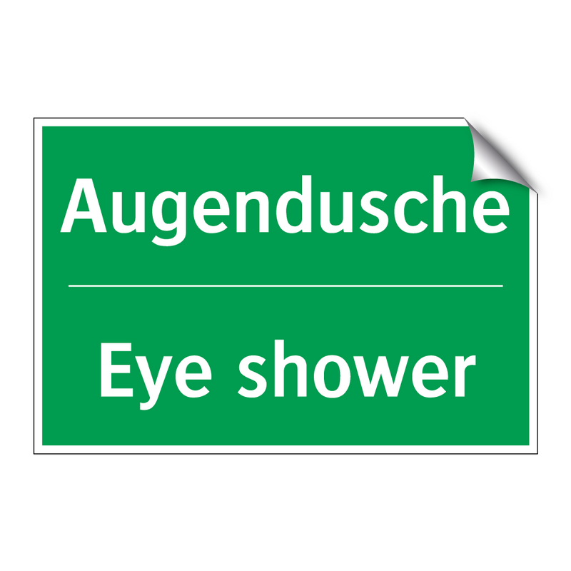 Augendusche - Eye shower