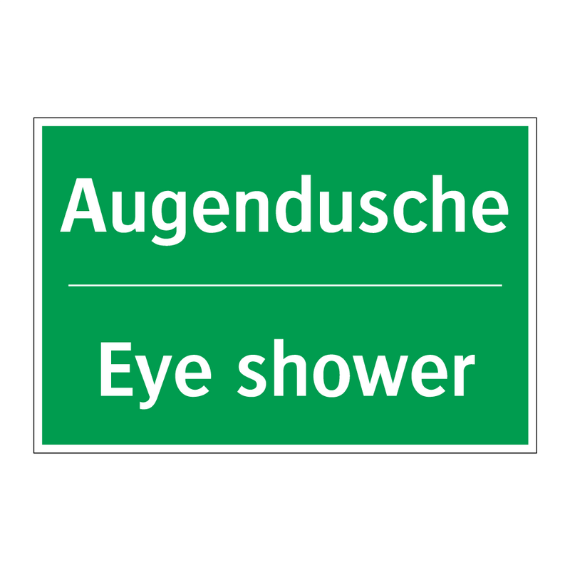 Augendusche - Eye shower