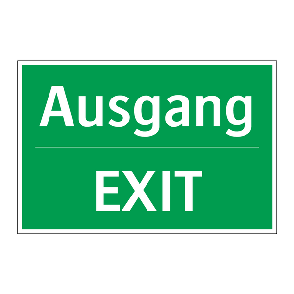 Ausgang - EXIT