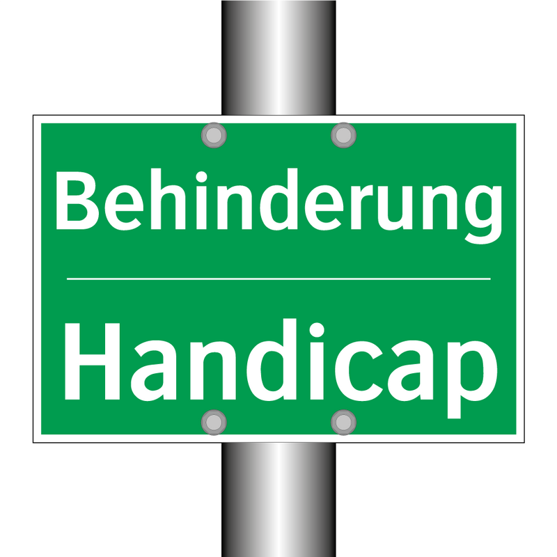 Behinderung - Handicap