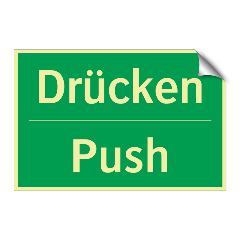 Drücken - Push