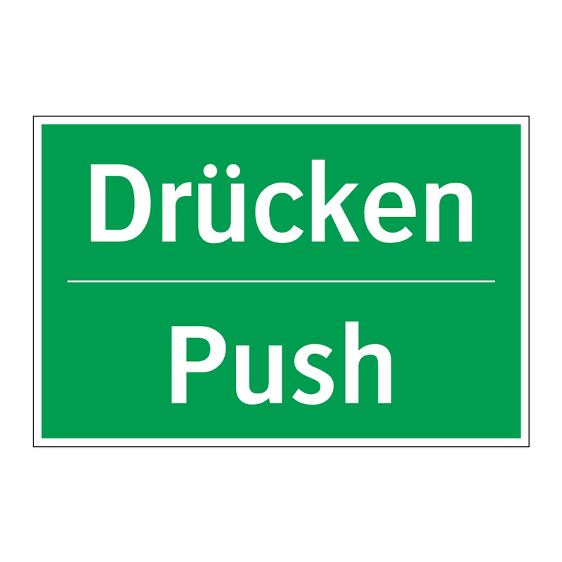 Drücken - Push