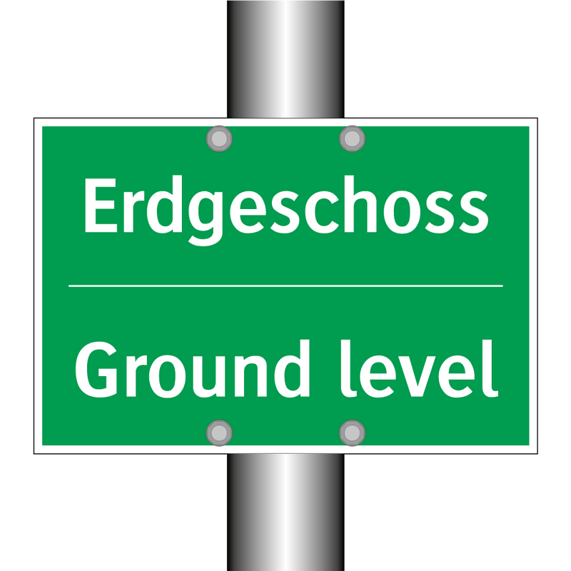 Erdgeschoss - Ground level