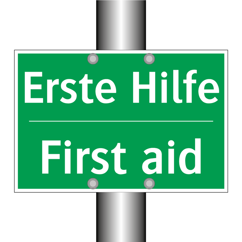 Erste Hilfe - First aid