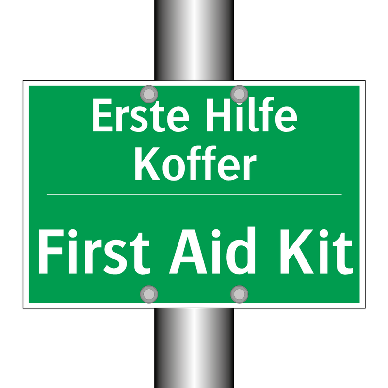 Erste Hilfe Koffer - First Aid Kit