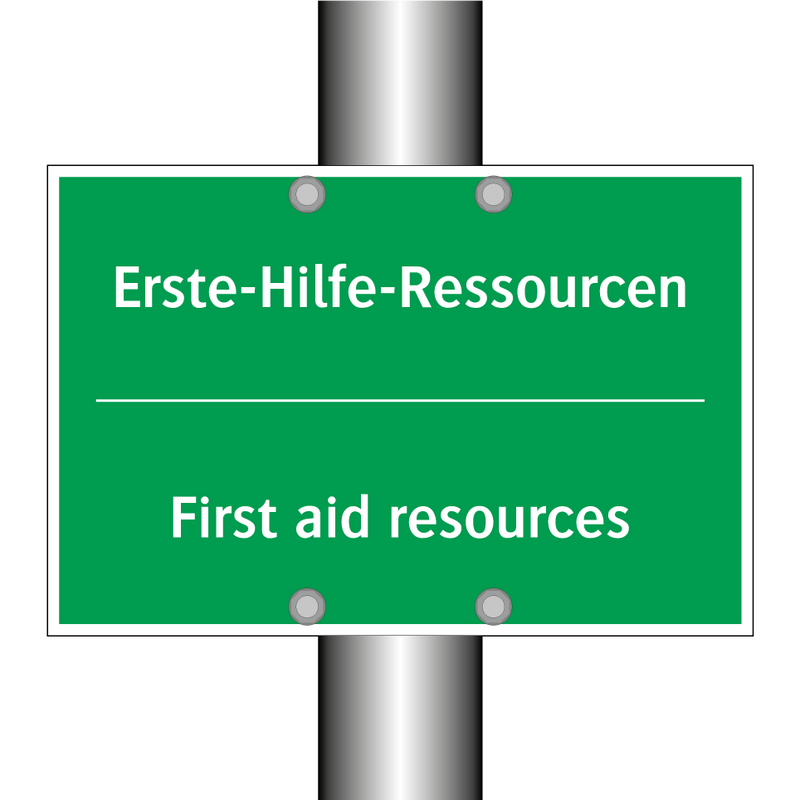 Erste-Hilfe-Ressourcen - First aid resources