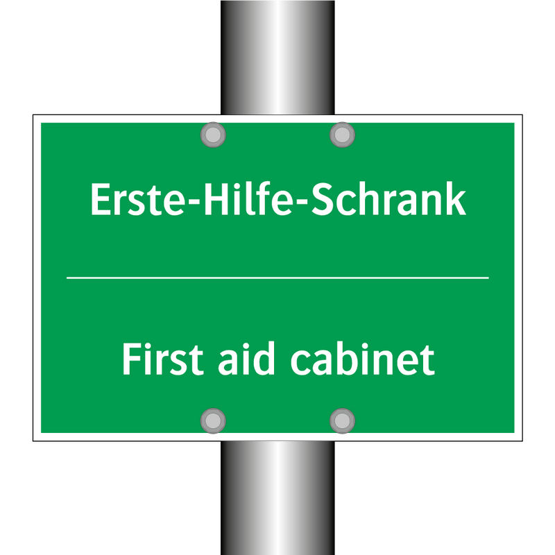 Erste-Hilfe-Schrank - First aid cabinet