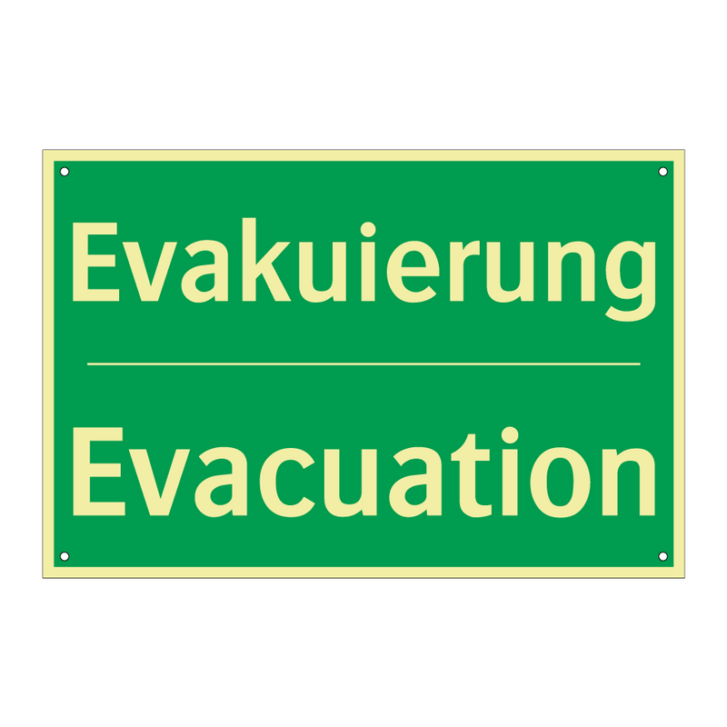 Evakuierung - Evacuation