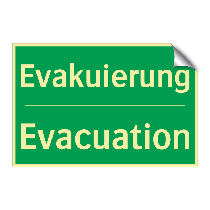 Evakuierung - Evacuation