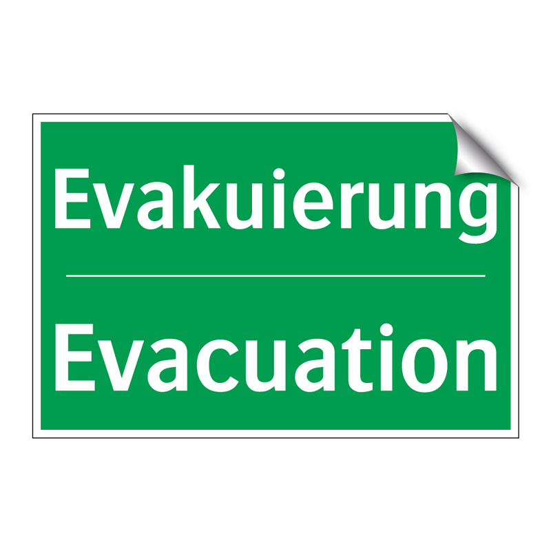 Evakuierung - Evacuation