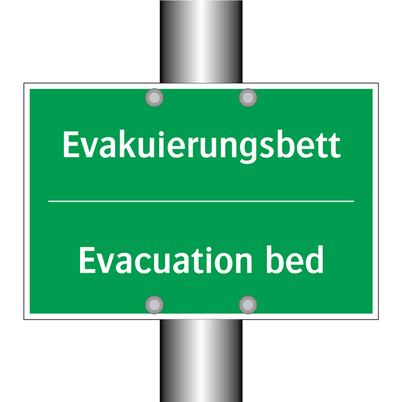 Evakuierungsbett - Evacuation bed