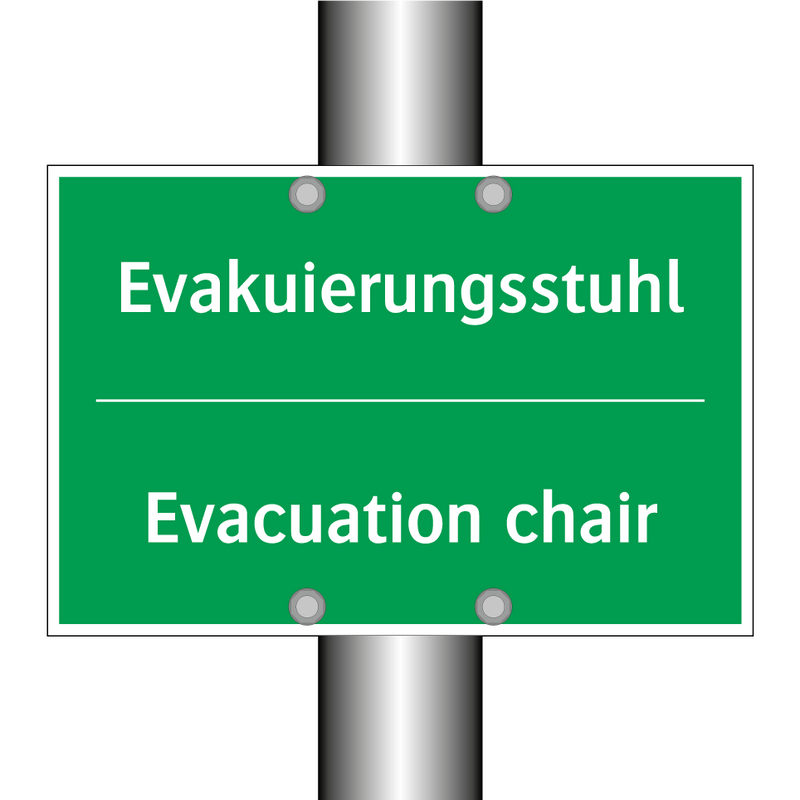 Evakuierungsstuhl - Evacuation chair