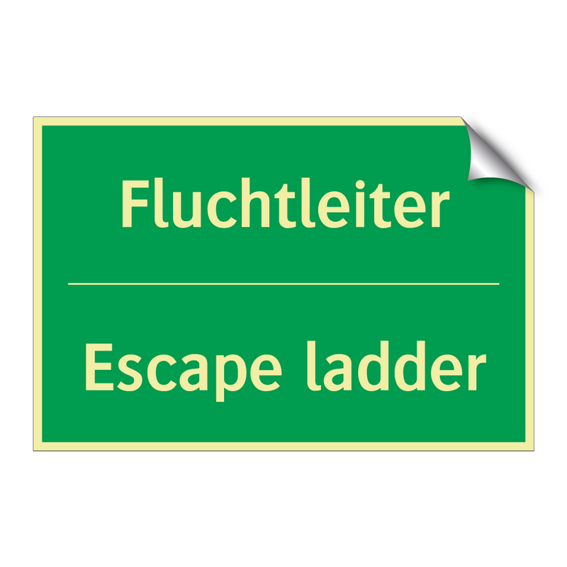 Fluchtleiter - Escape ladder