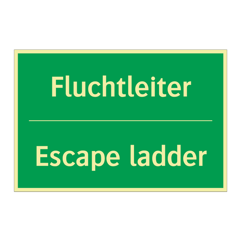 Fluchtleiter - Escape ladder