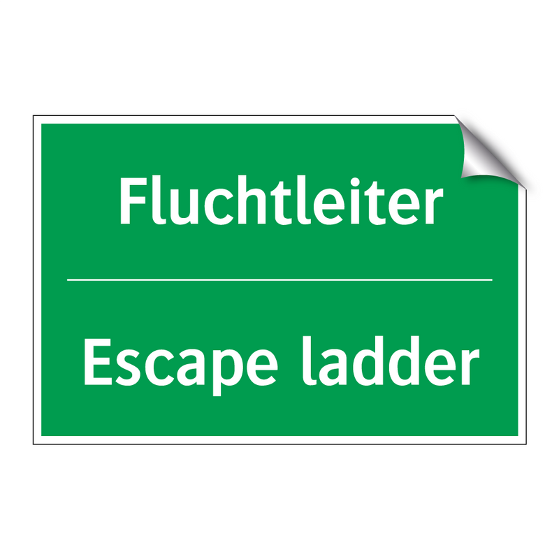 Fluchtleiter - Escape ladder