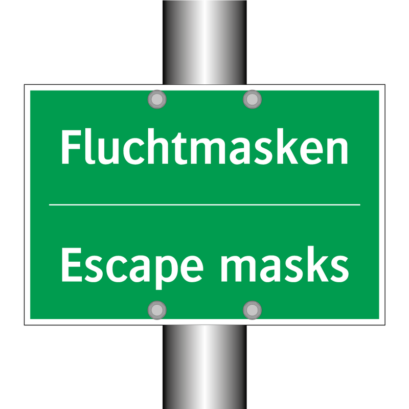 Fluchtmasken - Escape masks