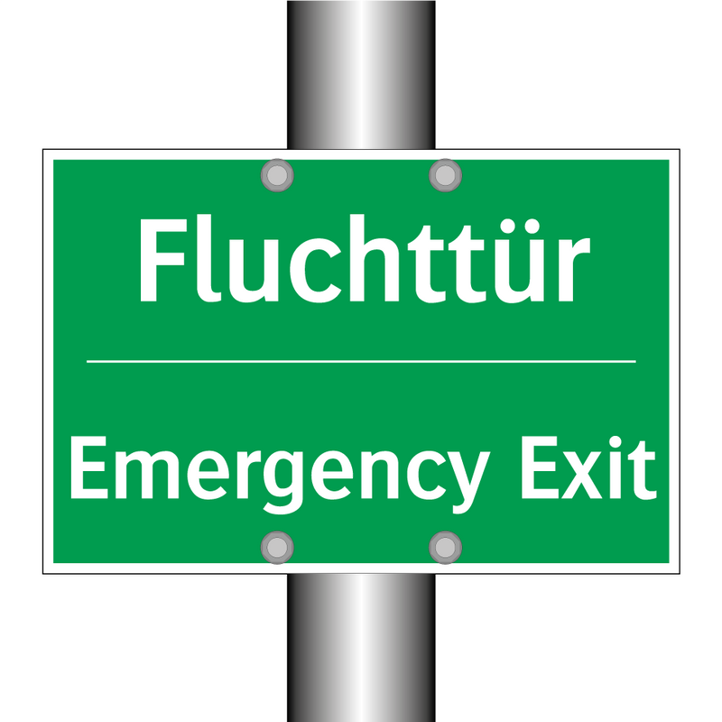 Fluchttür - Emergency Exit