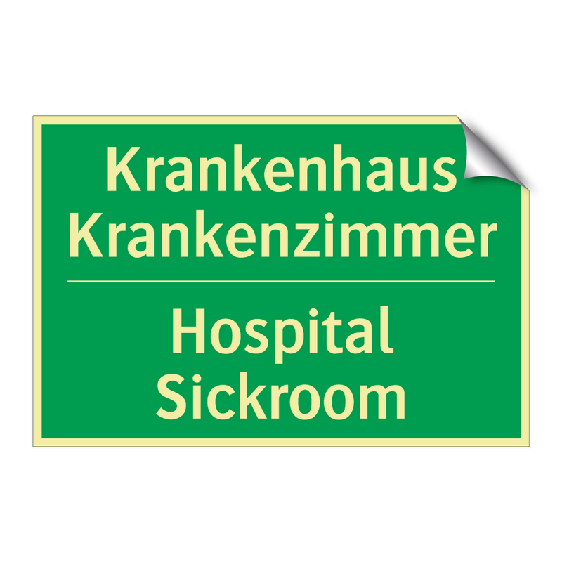 Krankenhaus Krankenzimmer - Hospital Sickroom