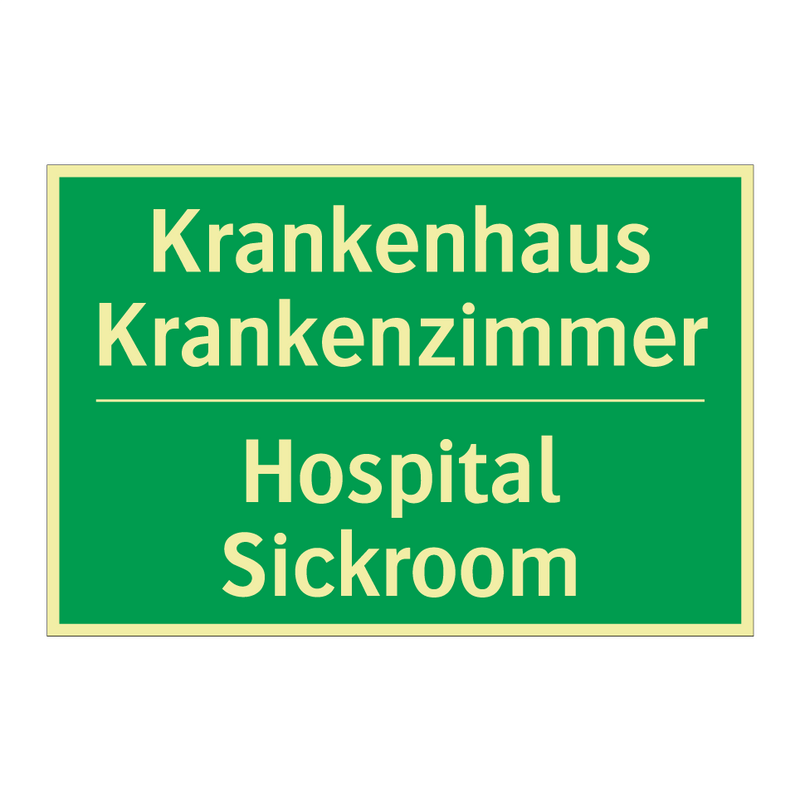 Krankenhaus Krankenzimmer - Hospital Sickroom