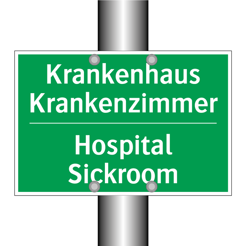 Krankenhaus Krankenzimmer - Hospital Sickroom