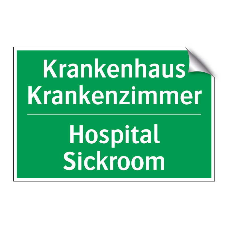 Krankenhaus Krankenzimmer - Hospital Sickroom