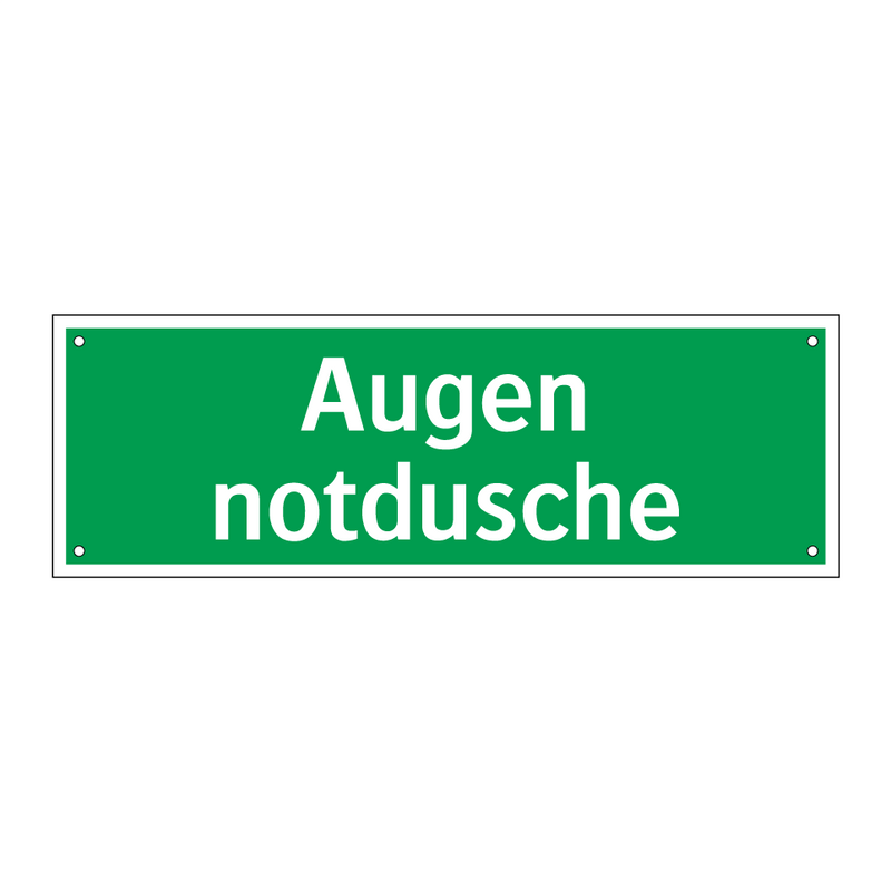 Augen notdusche