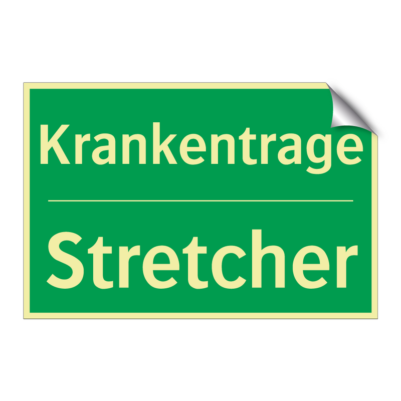 Krankentrage - Stretcher