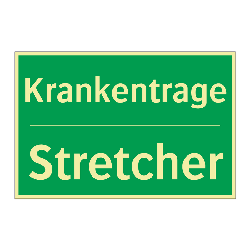 Krankentrage - Stretcher