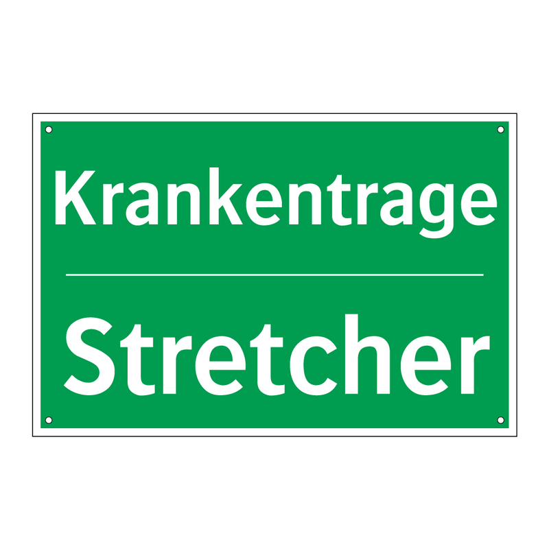 Krankentrage - Stretcher