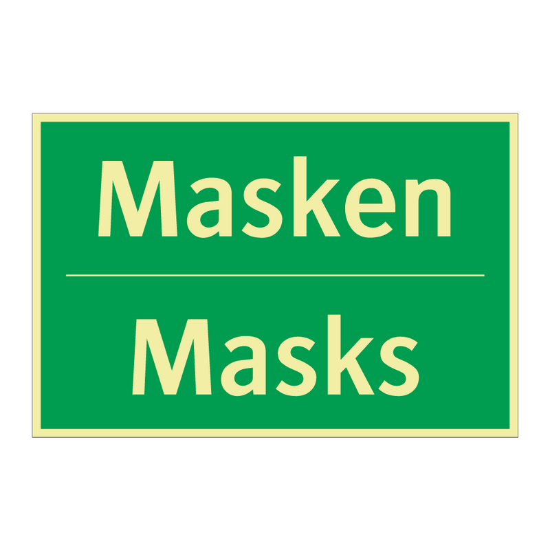 Masken - Masks