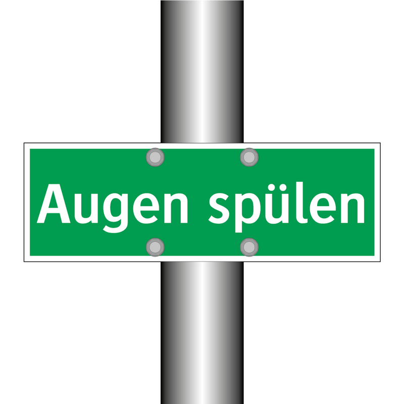 Augen spülen