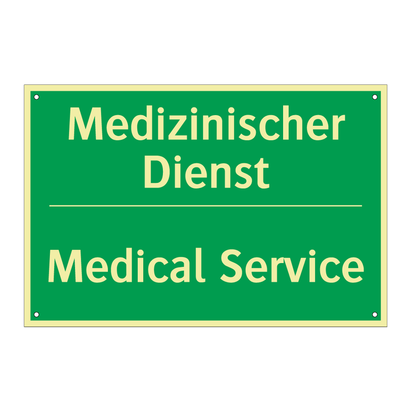 Medizinischer Dienst - Medical Service