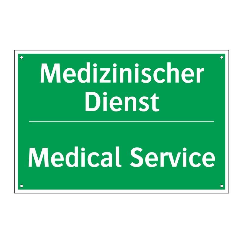 Medizinischer Dienst - Medical Service